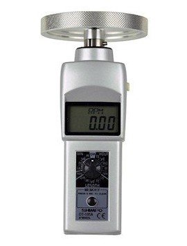 SHIMPO DT-105A-12KMW Contact Tachometer with 12&amp;quot; circumference aluminum knurled measuring wheel-