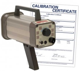 SHIMPO DT-315A-NIST Portable Stroboscope with Rechargeable Battery,  -