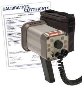 SHIMPO DT-315AEB-NIST Portable Stroboscope with Rechargeable Battery, -