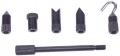 SHIMPO FG-M4ADP Standard Aluminum Adapter Set, M4 Thread-