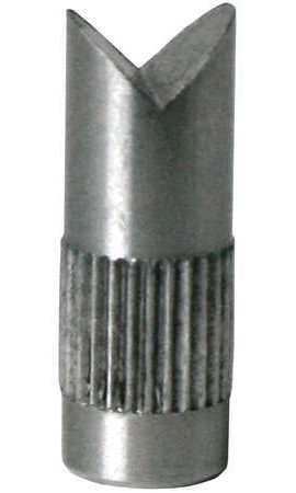SHIMPO FG-M4GV Aluminum Notched Head Adapter, M4 Thread-