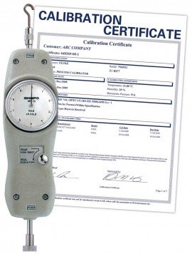 SHIMPO MF-5-NIST Mechanical Force Gauge, -