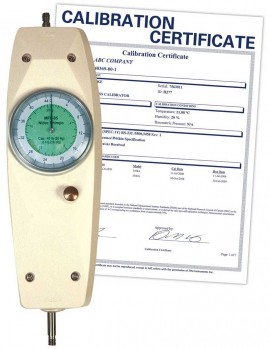 SHIMPO MFD-06 Dual Scale Mechanical Force Gauge, 110lb (50kg),  -