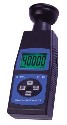 SHIMPO ST-1000 Compact Handheld LED Stroboscope-Tachometer-