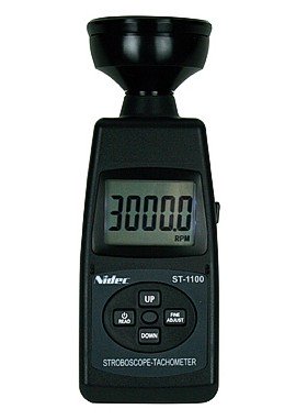 SHIMPO ST-1100 LED Stroboscope, 60 to 40,000 rpm-