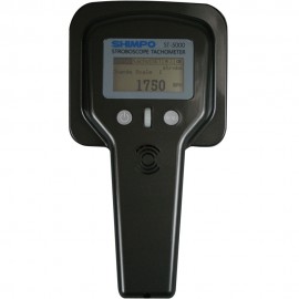 SHIMPO ST-5000 Dual LED 2-in-1 Stroboscope/Tachometer, 15 to 99,999 FPM-